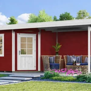 Markenprodukt Gartenhaus Cassidy 213B+